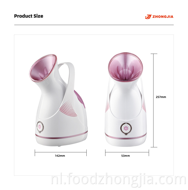 Professionele mini elektrisch huis hete mist nano spray spa sauna stoomboot voor gezichtsbehandeling
